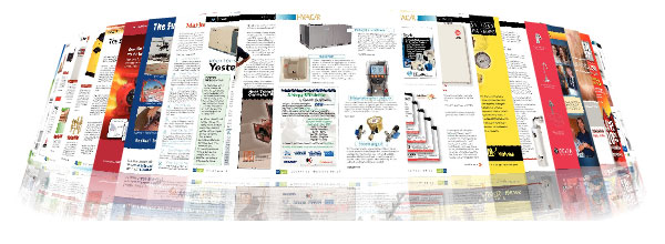 Sample magazine using the rotator feature