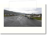 Over 20 MSC planes flew up to Dawson City.