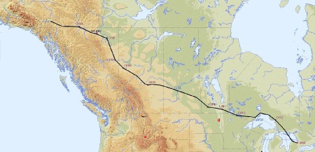 our route